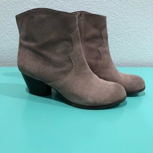 Suede Booties